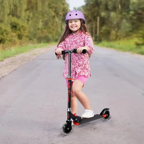 HD120L LED HULAJNOGA DZIECIĘCA SKŁADANA NILS EXTREME, Kolor: czarno-pomarańczowy, Waga: 2,4, 4 zdjęcie