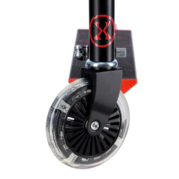 HD120L LED HULAJNOGA DZIECIĘCA SKŁADANA NILS EXTREME, Kolor: czarno-pomarańczowy, Waga: 2,4, 6 zdjęcie