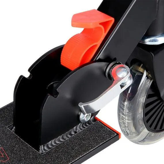 HD120L LED HULAJNOGA DZIECIĘCA SKŁADANA NILS EXTREME, Kolor: czarno-pomarańczowy, Waga: 2,4, 7 zdjęcie