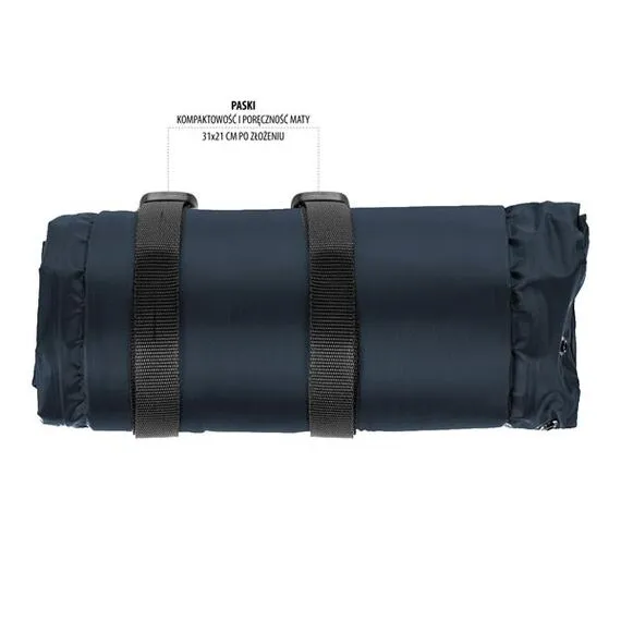 NILS CAMP mata turystyczna samopompująca 188x57cm NC4008 szara, Kolor: antracyt, Waga: 1, 14 zdjęcie