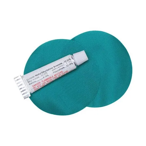 NILS CAMP mata samopompująca turystyczna z poduszką NC4018 zielona, Kolor: morski, Waga: 1, 13 zdjęcie