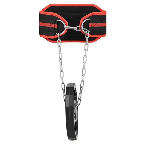 HMS PSTX05 pas na obciążenie do dipów i podciągania pomarańczowy/czarny, 11 zdjęcie