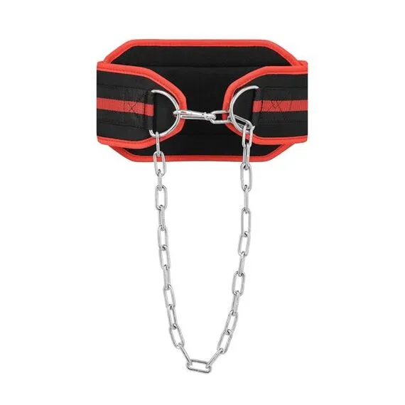 HMS PSTX05 pas na obciążenie do dipów i podciągania pomarańczowy/czarny, 12 zdjęcie