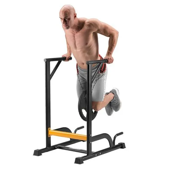 HMS PSTX05 pas na obciążenie do dipów i podciągania pomarańczowy/czarny, 2 zdjęcie