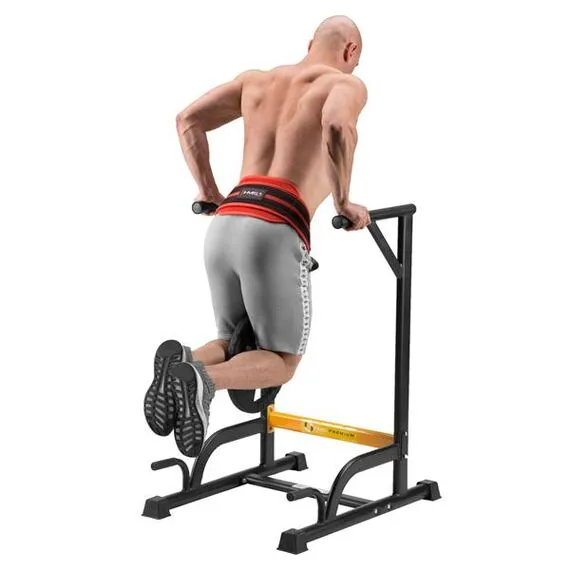 HMS PSTX05 pas na obciążenie do dipów i podciągania pomarańczowy/czarny, 3 zdjęcie