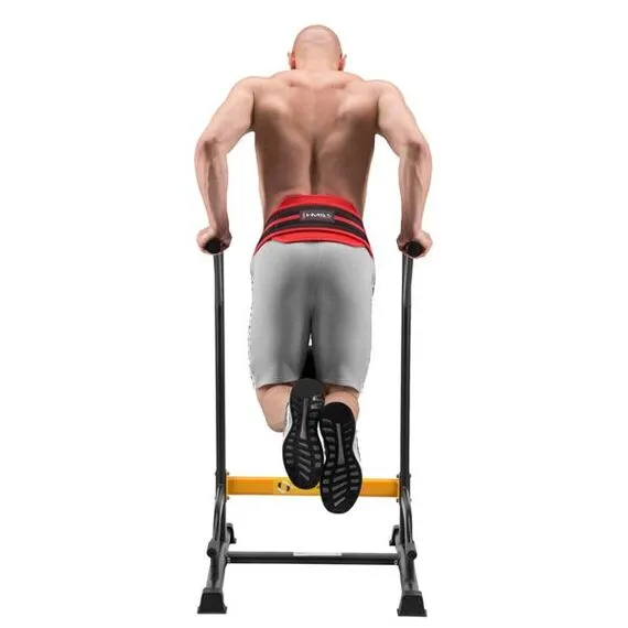 HMS PSTX05 pas na obciążenie do dipów i podciągania pomarańczowy/czarny, 4 zdjęcie