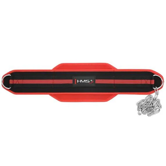 HMS PSTX05 pas na obciążenie do dipów i podciągania pomarańczowy/czarny, 7 zdjęcie