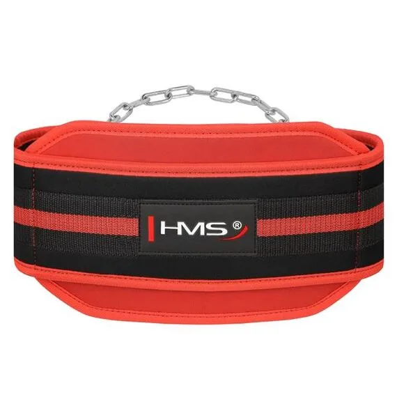 HMS PSTX05 pas na obciążenie do dipów i podciągania pomarańczowy/czarny, 9 zdjęcie