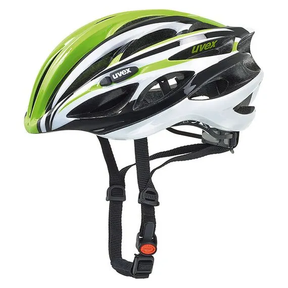 UVEX Kask rowerowy Race 1, Kolor: zielony, Rozmiar: 51-55