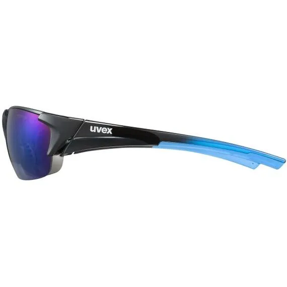 UVEX Okulary rowerowe Blaze III 2.0 czarno-niebieskie, 5 zdjęcie UVEX Okulary rowerowe Blaze III 2.0 czarno-niebieskie, 5 zdjęcie
