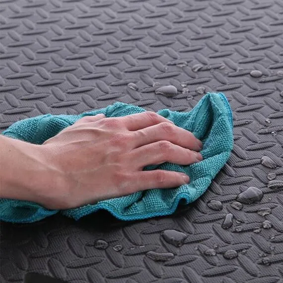 HMS mata typu puzzle pod sprzęt do ćwiczeń 9 elementów MP12 szare, Kolor: l.gray, Waga: 0,8, 18 zdjęcie