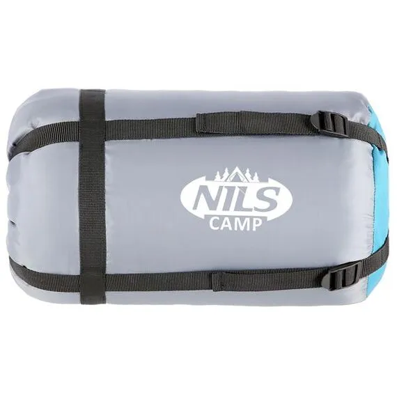 NILS CAMP śpiwór turystyczny typu kołdra z kapturem 205x75cm NC2008 zielony, Kolor: zielony, Waga: 0,8, Rozmiar: M, 14 zdjęcie