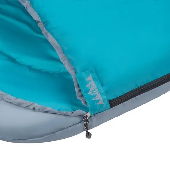 NILS CAMP śpiwór turystyczny typu kołdra z kapturem 205x75cm NC2008 zielony, Kolor: zielony, Waga: 0,8, Rozmiar: M, 15 zdjęcie