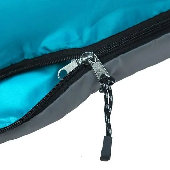 NILS CAMP śpiwór turystyczny typu kołdra z kapturem 205x75cm NC2008 zielony, Kolor: zielony, Waga: 0,8, Rozmiar: M, 7 zdjęcie