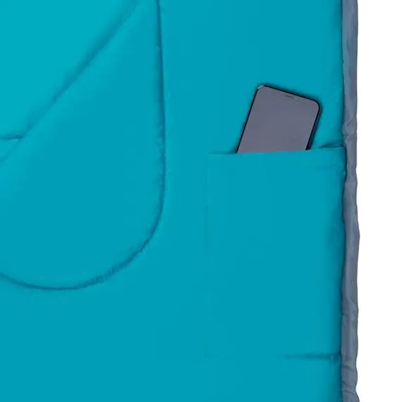 NILS CAMP śpiwór turystyczny typu kołdra z kapturem 205x75cm NC2008 zielony, Kolor: zielony, Waga: 0,8, Rozmiar: M, 8 zdjęcie