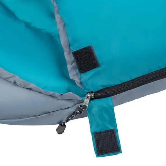 NILS CAMP śpiwór turystyczny typu kołdra z kapturem 205x75cm NC2008 zielony, Kolor: zielony, Waga: 0,8, Rozmiar: M, 9 zdjęcie