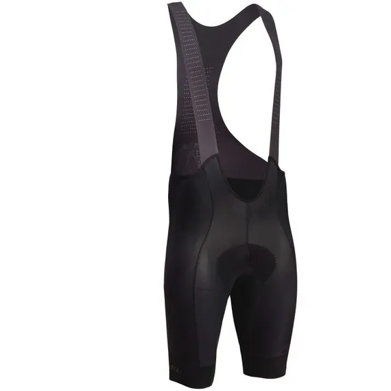Spodenki Kolarskie Męskie z Szelkami SILVINI Gavia MP1605 czarne, Kolor: czarny, Rozmiar: XL