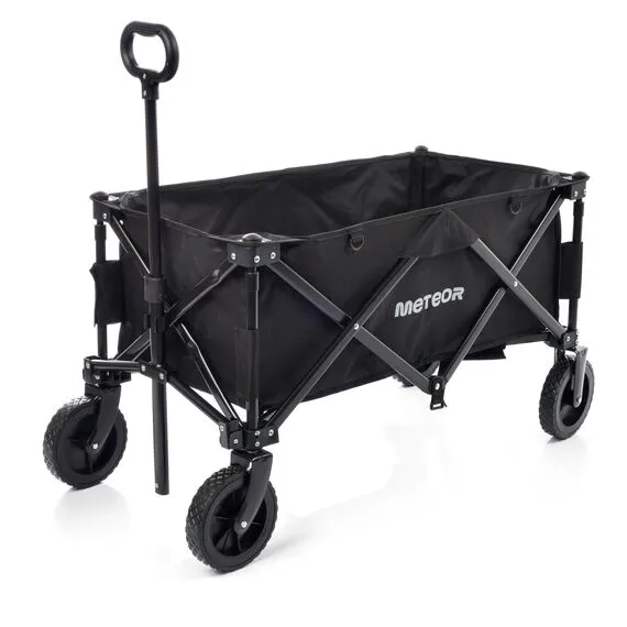 METEOR Wózek transportowy składany X-300 czarny