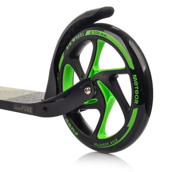 METEOR Hulajnoga Fuse zielony, 4 zdjęcie