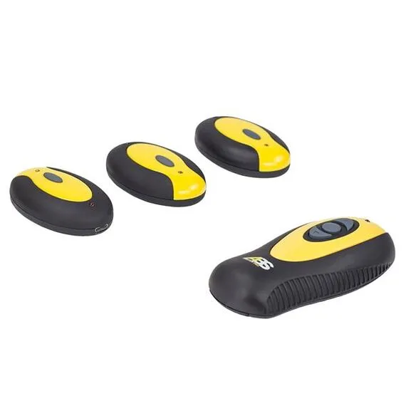 HMS ABS MASTER PRO ELEKTROSTYMULATOR MIĘŚNI NN, Kolor: czarny/żółty, 4 zdjęcie