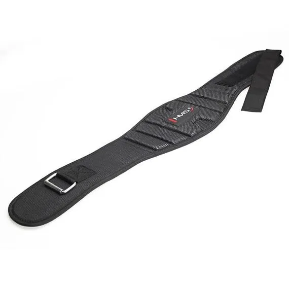 HMS pas kulturystyczny szeroki do ćwiczeń siłowych neoprenowy PA3448 szary, Kolor: szary, Rozmiar: S, 5 zdjęcie