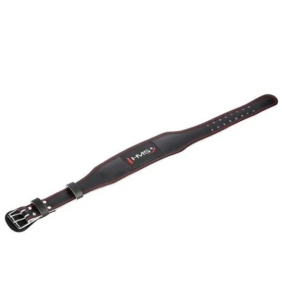 HMS skórzany pas kulturystyczny do ćwiczeń na siłownie PA3778 czarny, Kolor: czarny, Rozmiar: XXL, 8 zdjęcie