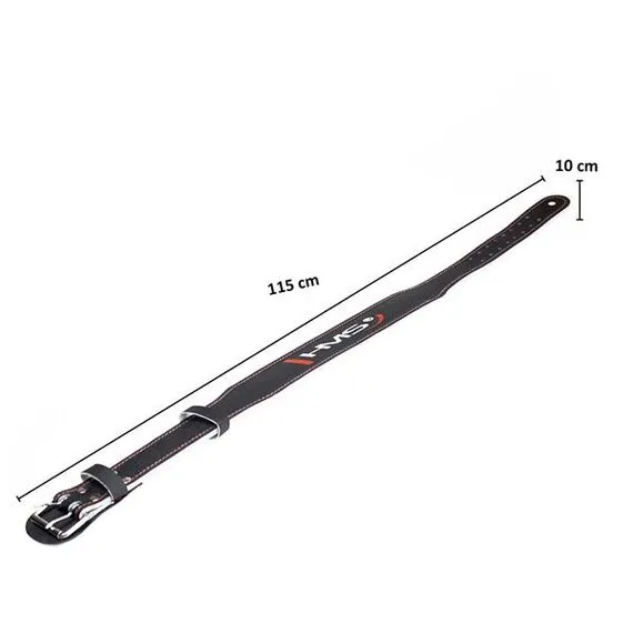 HMS skórzany pas kulturystyczny do ćwiczeń na siłownie PA3778 czarny, Kolor: czarny, Rozmiar: XXL, 9 zdjęcie