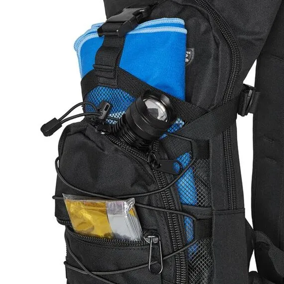 NILS CAMP NC1732 lekki plecak turystyczny CRAB czarny, 10 zdjęcie