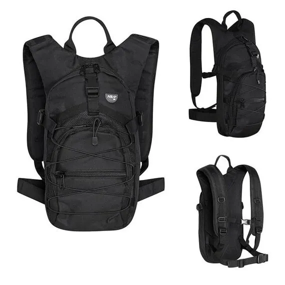 NILS CAMP NC1732 lekki plecak turystyczny CRAB czarny, 3 zdjęcie