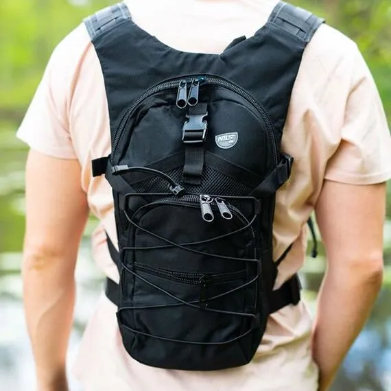 NILS CAMP NC1732 lekki plecak turystyczny CRAB czarny, 5 zdjęcie