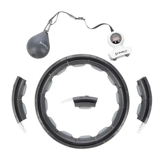 HMS HHM15 HULA HOP BLACK Z MAGNESEM I OBCIĄŻNIKIEM + LICZNIK, 15 zdjęcie