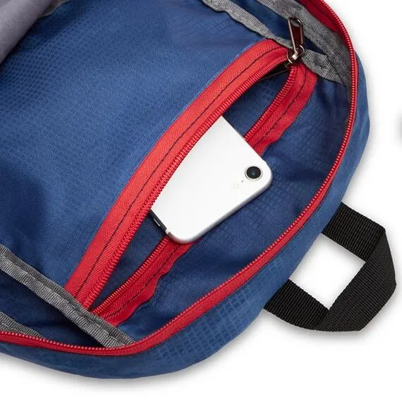 NILS CAMP NC1724 plecak turystyczny 22L lekki trekkingowy EDGE granatowy, Kolor: granatowy, 6 zdjęcie