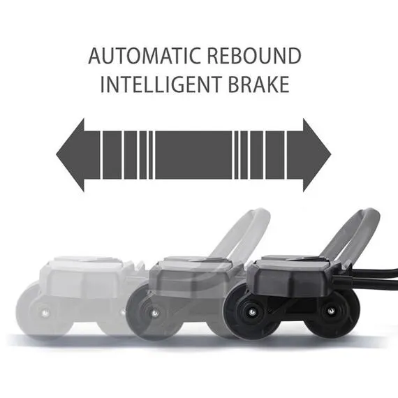 HMS KA10 BLACK KÓŁKO ABS AUTOMATYCZNE KOŁO DO ĆWICZEŃ MIĘŚNI BRZUCHA Z PODPARCIEM, 16 zdjęcie