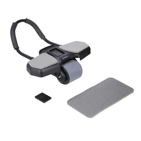 HMS KA10 BLACK KÓŁKO ABS AUTOMATYCZNE KOŁO DO ĆWICZEŃ MIĘŚNI BRZUCHA Z PODPARCIEM, 20 zdjęcie