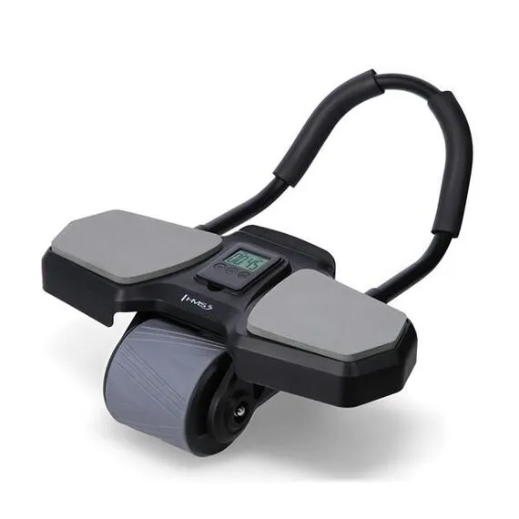 HMS KA10 BLACK KÓŁKO ABS AUTOMATYCZNE KOŁO DO ĆWICZEŃ MIĘŚNI BRZUCHA Z PODPARCIEM, 21 zdjęcie