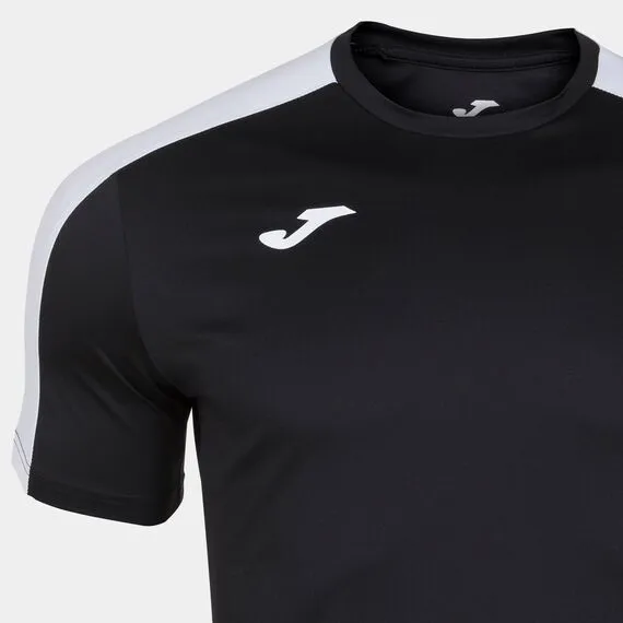 JOMA ACADEMY 101656.016 koszulka męska sportowa czarna/biała, Kolor: czarny, Rozmiar: XL