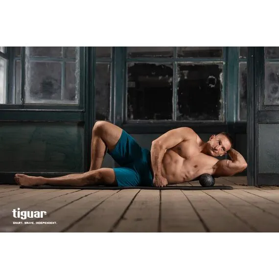 TIGUAR duo ball 16/8cm podwójna piłeczka do masażu mięśni H twarda, 2 zdjęcie