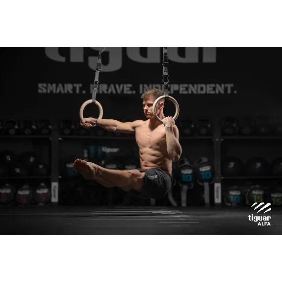 TIGUAR kółka Alfa gimnastyczne akrobatyczne do ćwiczeń, 2 zdjęcie