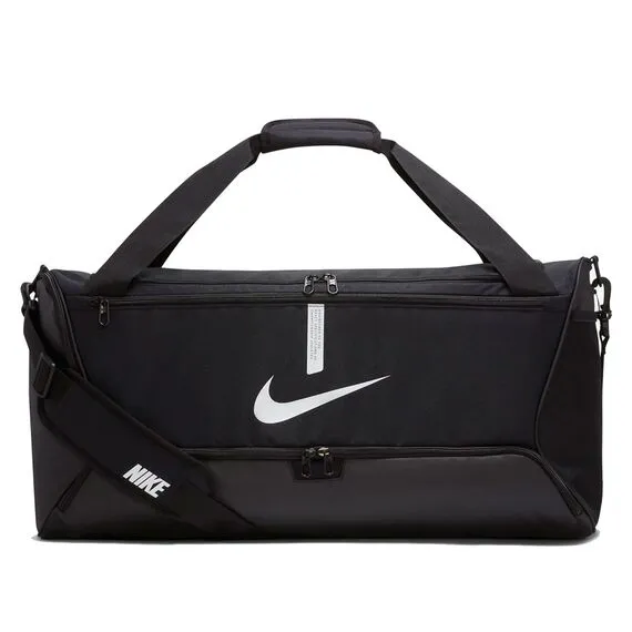 NIKE Torba sportowa Academy Team CU8090 010 czarna, Kolor: czarny, Rozmiar: M, Pojemność (litry): 60L