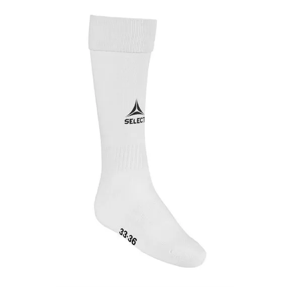 SELECT getry piłkarskie skarpety treningowe Elite białe, Kolor: biały, Waga: 0.09, Rozmiar: 37-41