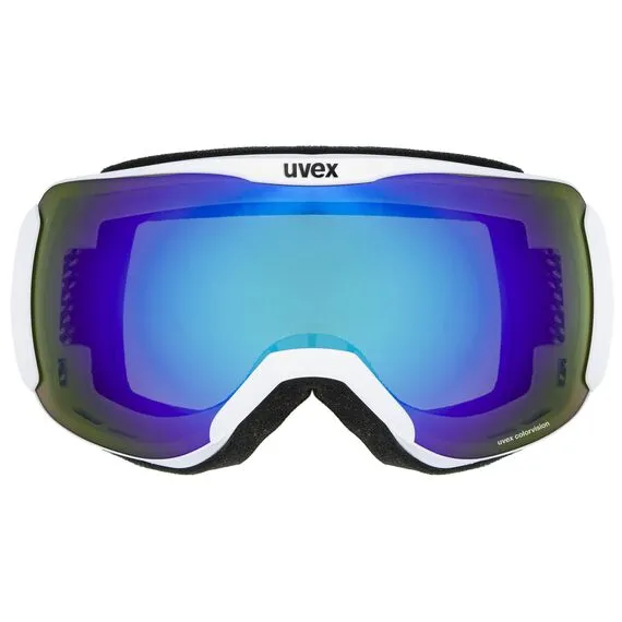 UVEX DOWNHILL gogle narciarskie 100% UV protection białe, Kolor: biały, Rozmiar: one size, 2 zdjęcie