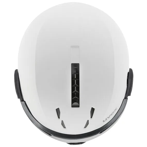 UVEX INSTINCT VISOR kask narciarski hardshell z goglami biały, Kolor: biały, Waga: 1, Rozmiar: 60-62, 2 zdjęcie