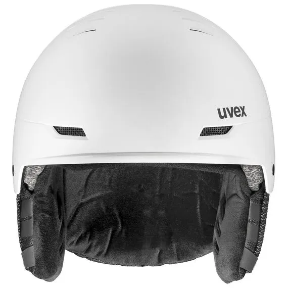 UVEX Kask narciarski hardshell z regulacją Wanted szary, Kolor: biały, Rozmiar: 58-61, 3 zdjęcie
