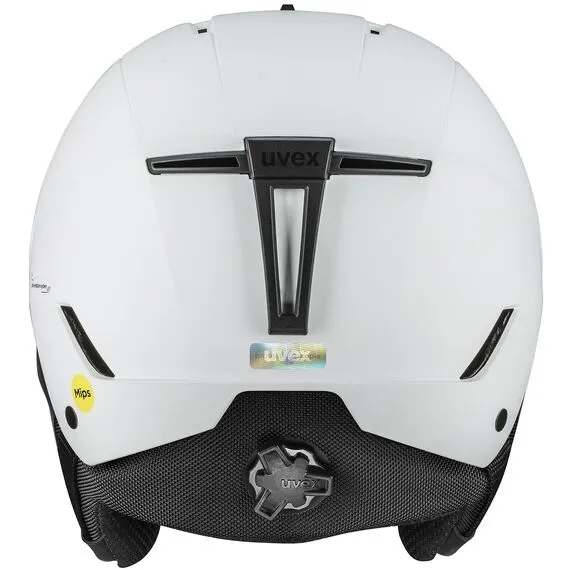 UVEX kask narciarski z technologia hardshell z MIPS Stance biały, Kolor: biały, Rozmiar: 51-55, 2 zdjęcie