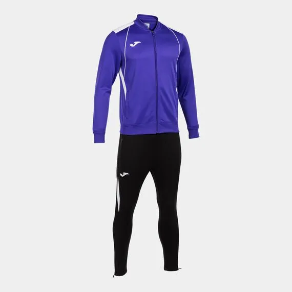 JOMA CHAMPIONSHIP VII komplet męski dres spodnie i bluza 103083.552 fioletowy/biały, Kolor: fioletowy, Waga: 0.2, Rozmiar: S