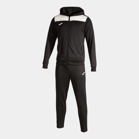 JOMA PHOENIX II dres męski sportowy bluza z kaputrem i spodnie 103121.102 czarny, Kolor: czarny, Waga: 0.2, Rozmiar: M