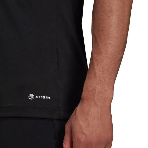 ADIDAS koszulka męska treningowa t-shirt sportowy HE1573 czarna, Kolor: czarny, Waga: 0.2, Rozmiar: L, 7 zdjęcie