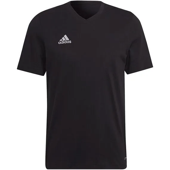 ADIDAS koszulka męska treningowa t-shirt sportowy Entrada czarna, Kolor: czarny, Waga: 0.2, Rozmiar: XL