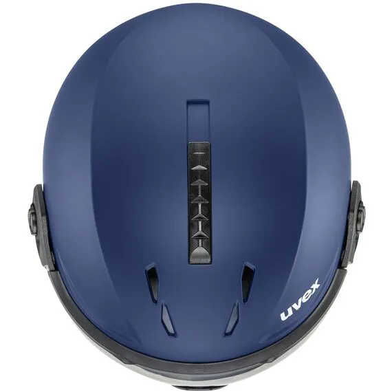 UVEX INSTINCT VISOR kask narciarski hardshell z goglami granatowy, Kolor: granatowy, Waga: 0.5, Rozmiar: 53-36, 4 zdjęcie