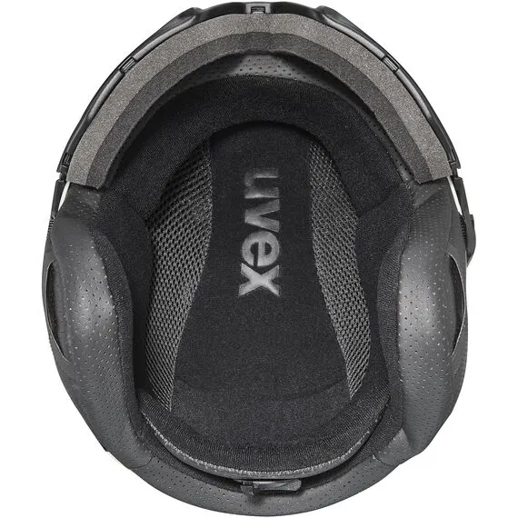 UVEX INSTINCT VISOR kask narciarski hardshell z goglami zielony, Kolor: zielony, Waga: 1, Rozmiar: 53-56, 4 zdjęcie